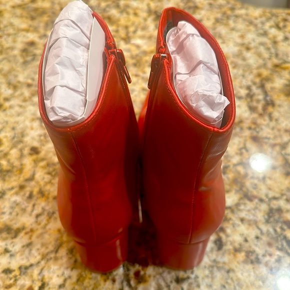 NIB Sugar red boots nightlife size 8 1/2 - Picture 2 of 7